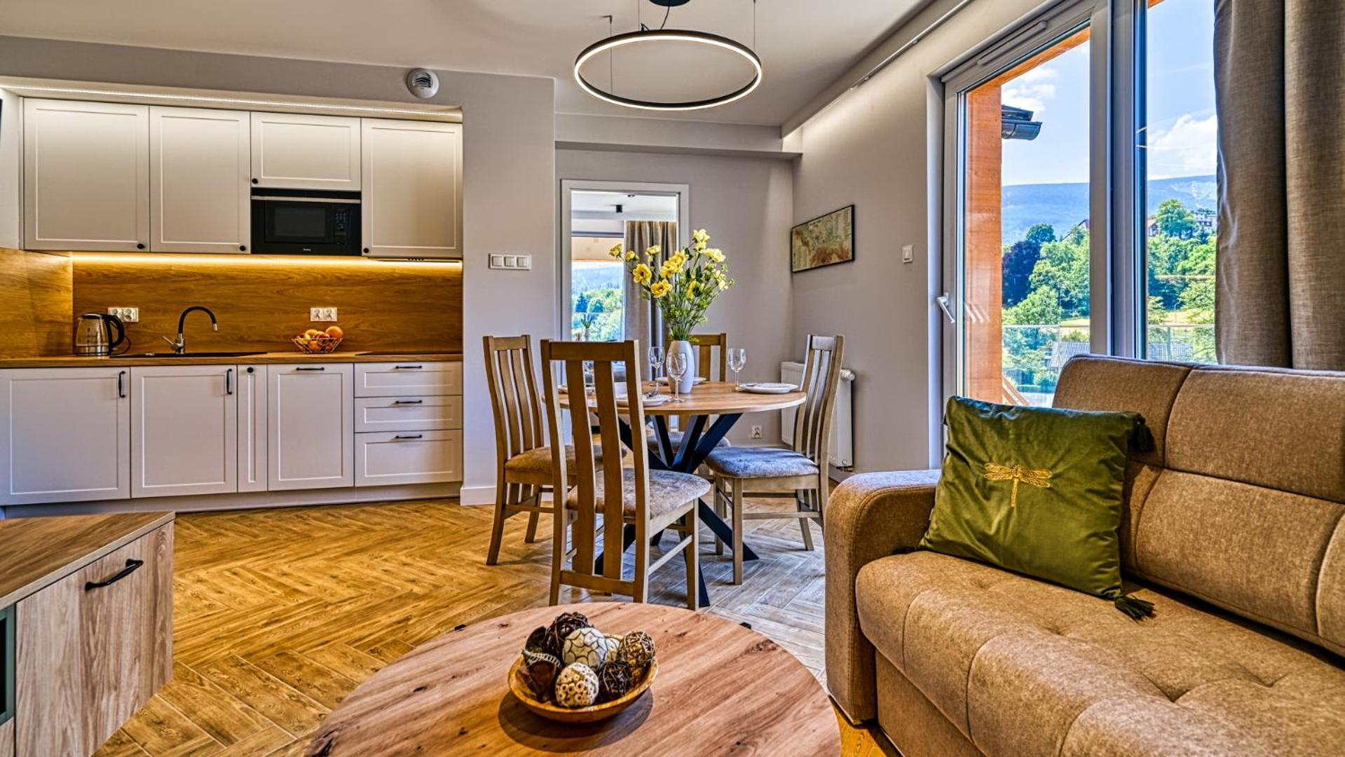 Apartamenty Widokowe Panorama Karkonoszy By Royal Aparts Karpacz Dış mekan fotoğraf